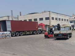 沃爾華集團一批挖掘機配件出口歐洲市場 沃爾華集團一批挖掘機配件出口歐洲市場